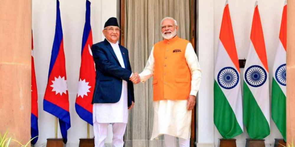 प्रधानमन्त्री ओली र भारतका प्रधानमन्त्री मोदीबीच आज भेट वार्ता हुने