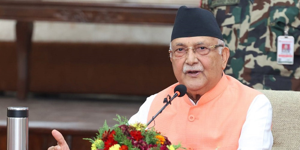 नेपालकाे खेल क्षेत्रमा उल्लेख्य प्रगति भइरहेको छ: प्रधानमन्त्री ओली