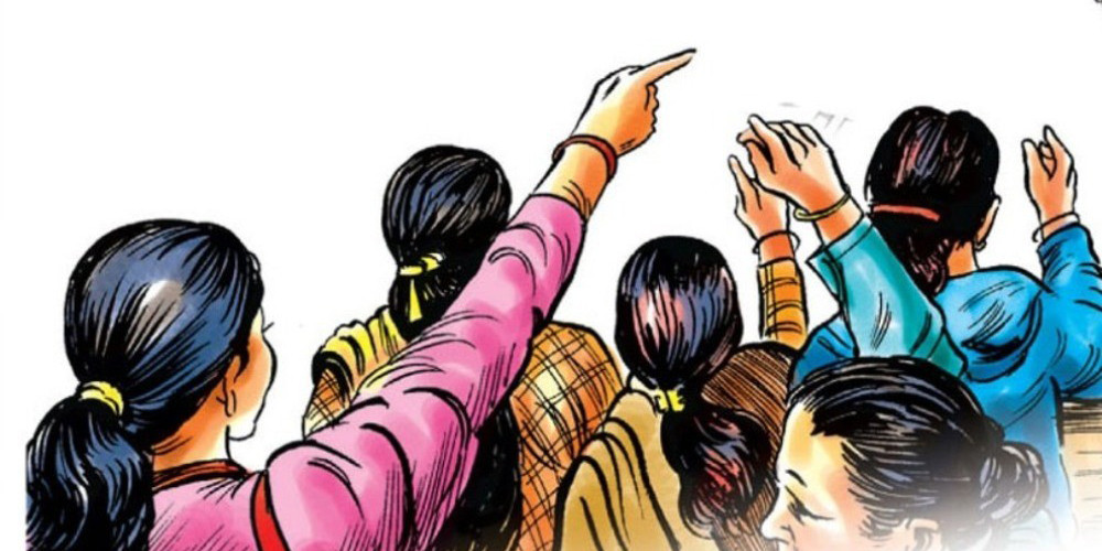 शान्ति समाजको संरचनामा ४० प्रतिशत महिला अनिवार्य
