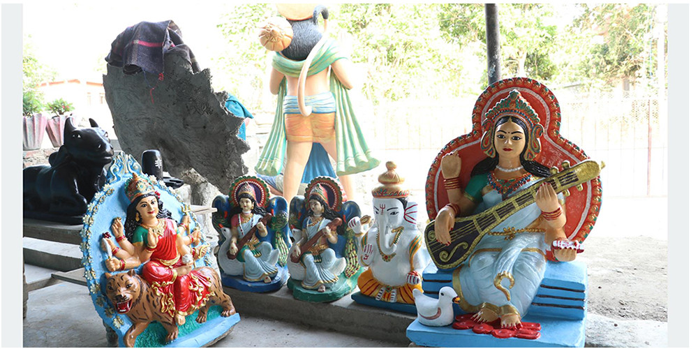 मूर्तिकला व्यवसायबाट मनग्य आम्दानी
