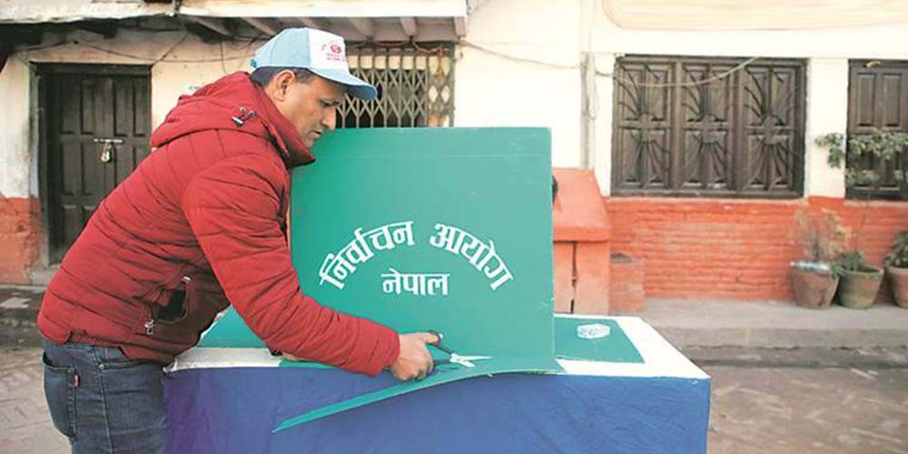 आयोग परिसरबाट मतपेटिका भण्डारण र मत गणनास्थलको दृश्यावलोकन गरिने
