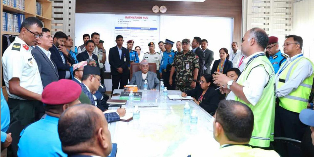 विमान दुर्घटना ज्यादै दुःखद, हृदयविदारक र अकल्पनीय : प्रधानमन्त्री ओली