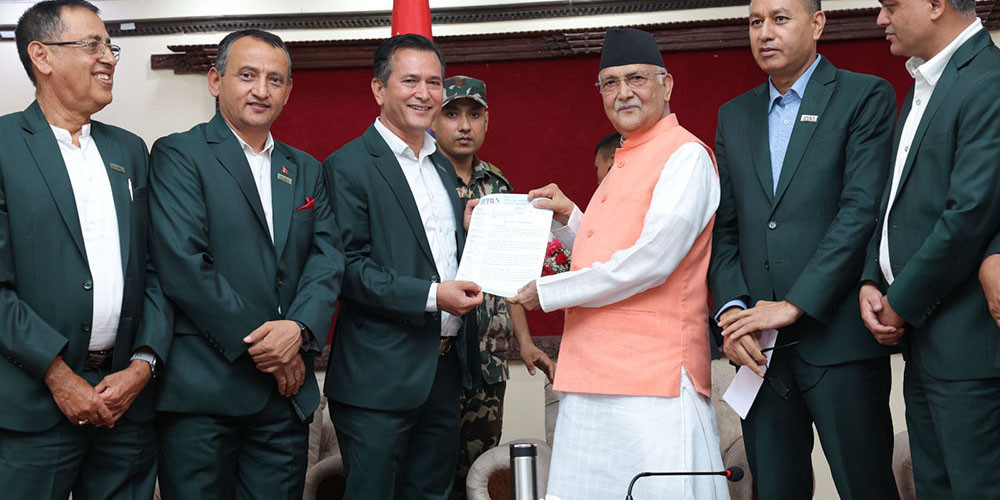 ऊर्जालाई समृद्धिको आधारमा बनाउन प्रधानमन्त्री ओलीलाई इप्पानको आग्रह