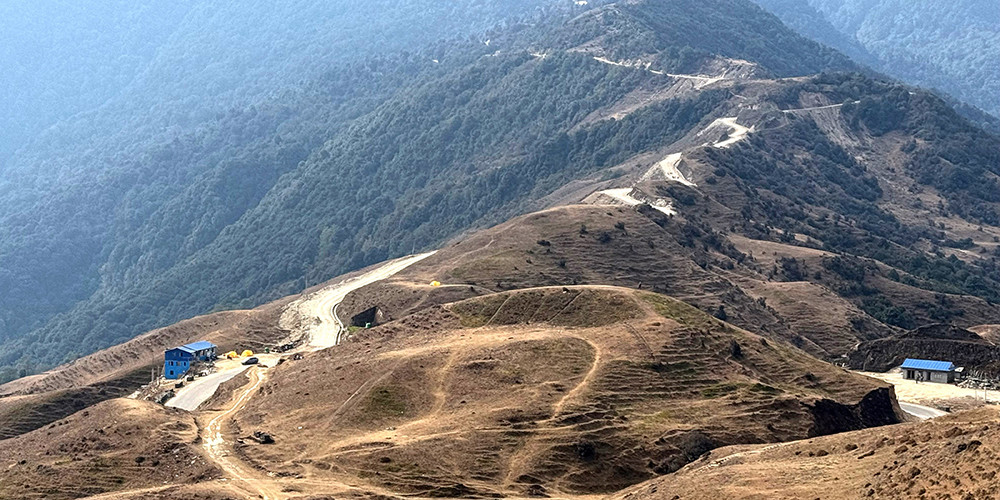 भोजपुरमा ‘ग्रेटर मुन्दुम’ पदमार्गको काम सुरु