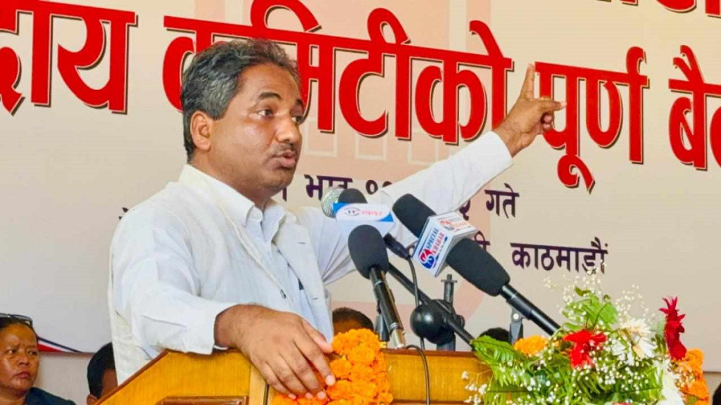 सरकारले सत्तापक्षका ‘सहकारी ठग’हरुलाई संरक्षण गरेको छ: प्रभु साह