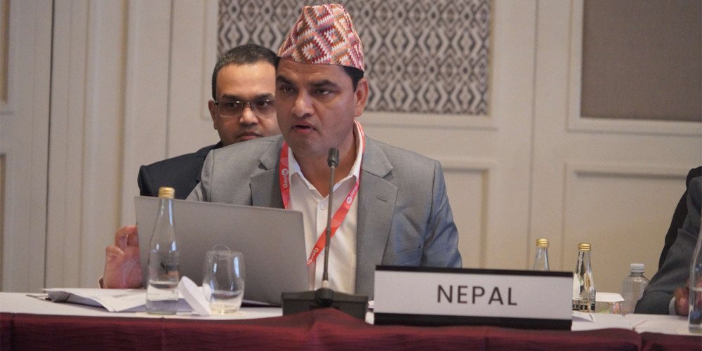 पाठेघरको मुखको क्यान्सर नियन्त्रणका लागि नेपाल प्रतिबद्ध छ: मन्त्री पौडेल