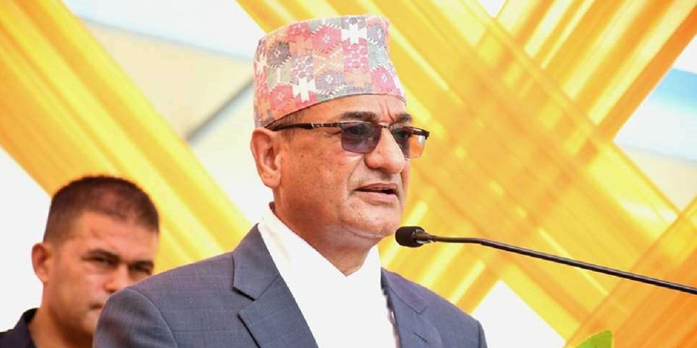 कांग्रेस-एमाले मिलेर अन्तरिम संविधान बनायौँ, सशस्त्र द्वन्द्वलाई शान्तिमा ल्यायौँ: गृहमन्त्री