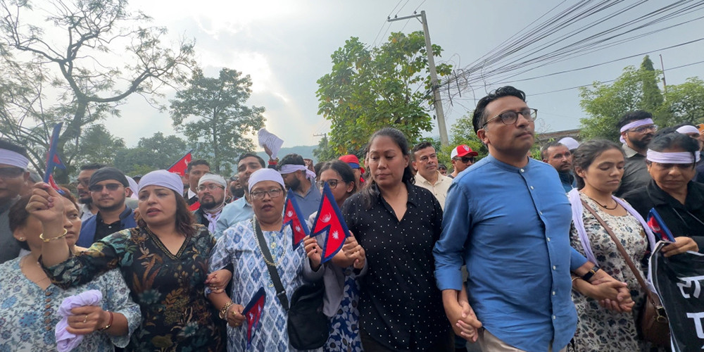 रास्वपाले आज पनि पाेखरामा प्रदर्शन जारी राख्ने