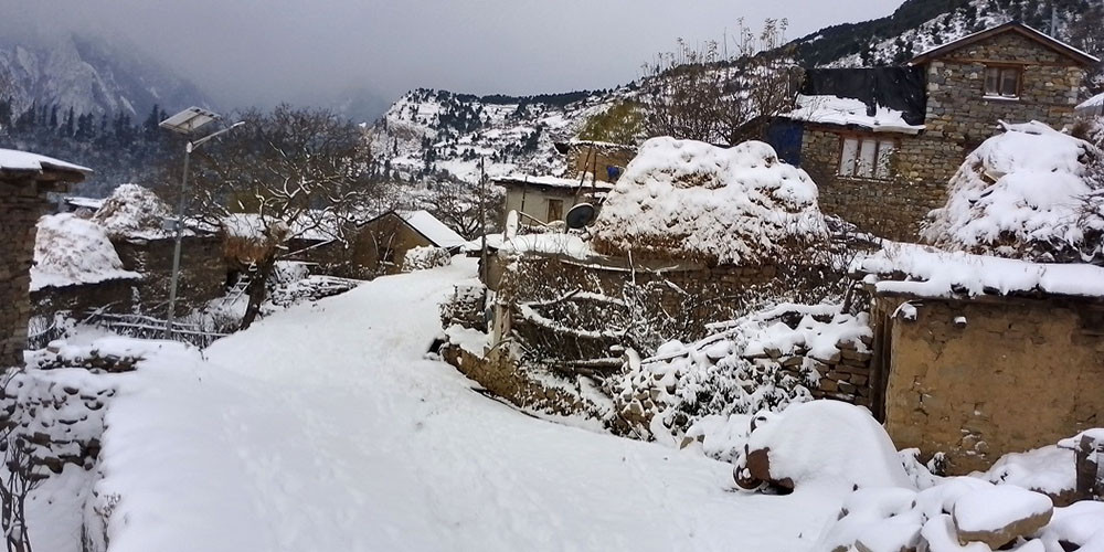 उच्च पहाडी तथा हिमाली भू-भागमा हिमपात, केही प्रदेशमा वर्षाको सम्भावना