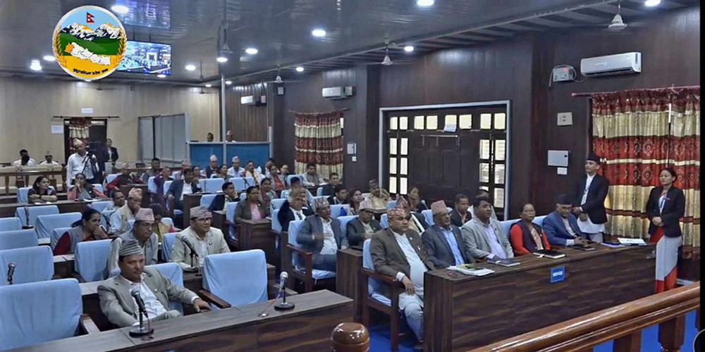 सुदूरपश्चिम प्रदेश सरकारको बजेट बहुमतले पारित