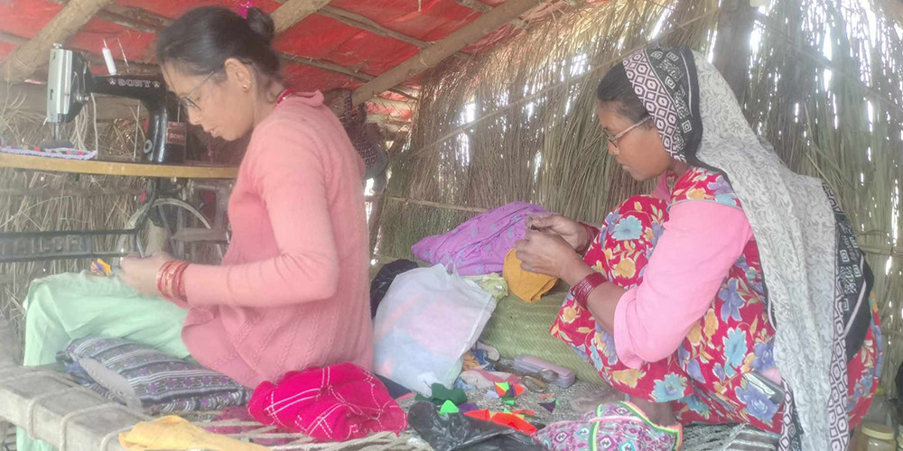 ‘लुगा सिलाएर बिक्री गर्दा घरखर्च राम्रैसँग चलेको छ’