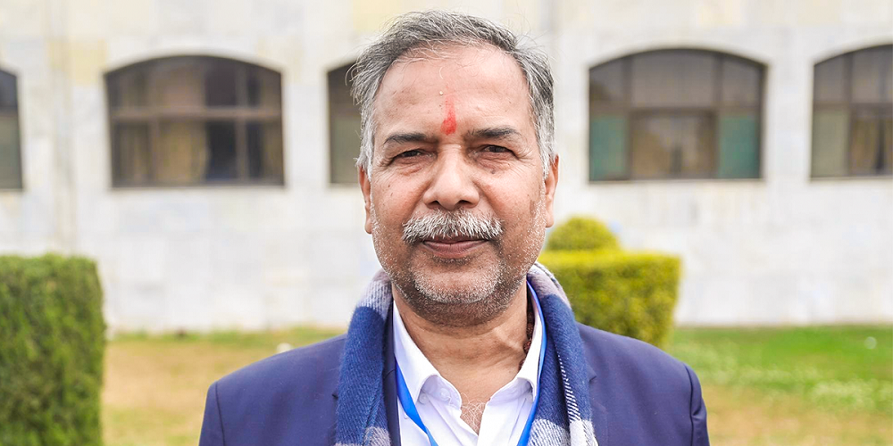उपराष्ट्रपति यादवसँग संयुक्त अधिराज्यका राजदूतको  शिष्टाचार भेट