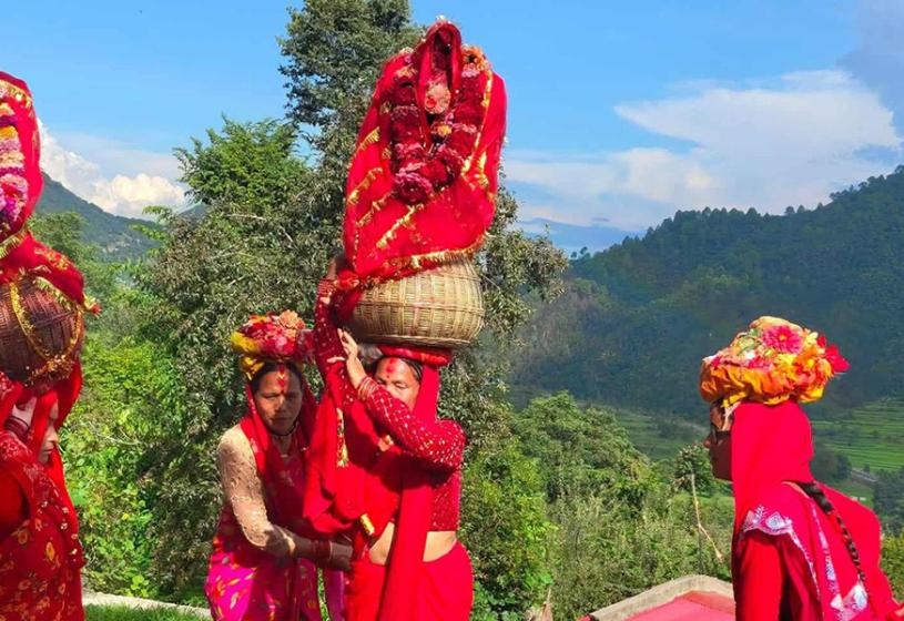 सुदूरपश्चिममा गौराको रौनक : आज ‘नानी गौरा’ मनाइँदै