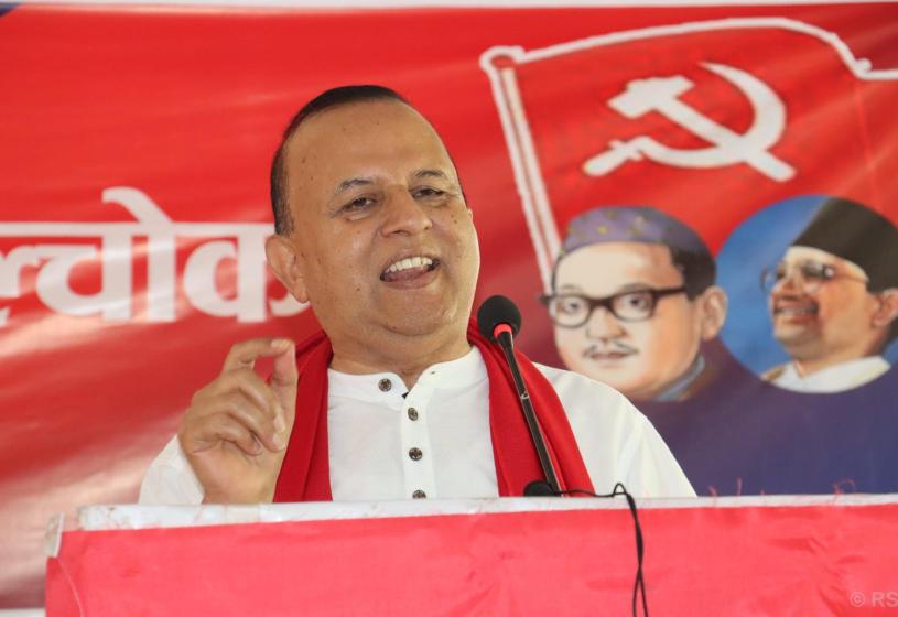 सर्वोच्च पदमा पुगिसकेको व्यक्ति पुनः राजनीतिमा फर्कनु उचित हुँदैनः महासचिव पोखरेल