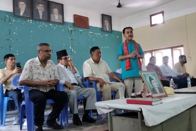 व्यक्तिगत स्वार्थभन्दा माथि उठेर काम गर्नुपर्नेमा महामन्त्री शर्माको जोड