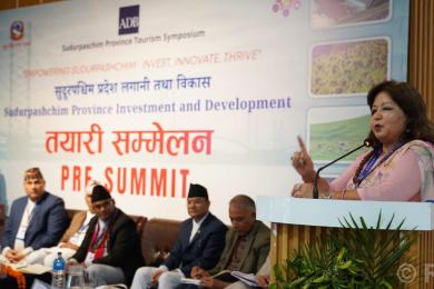 वर्तमान सरकारको प्राथमिकता स्थायित्व र आर्थिक विकास : परराष्ट्रमन्त्री राण