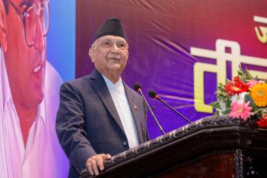 नेकपा एमाले एक छ, टुक्रयाउने सपना नदेखे हुन्छः अध्यक्ष ओली