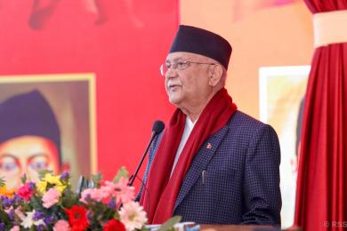 आगामी आम निर्वाचनमा एमालेको एकल बहुुमत आउने गरी लाग्नु : प्रधानमन्त्री ओली