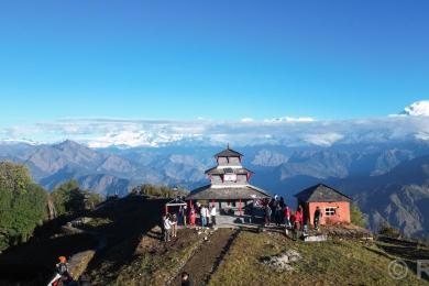 धार्मिक पर्यटकीयस्थल तिनचुलेमा पूर्वाधार निर्माण