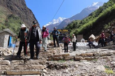 कात्तिकमा ३५ हजार बढी पर्यटकले ‘एक्याप’ घुमे