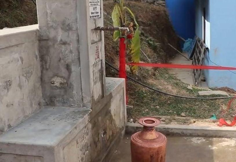 अन्नपूर्णका दुई सय ३८ परिवारलाई खानेपानीको पहुँच  सुविधा