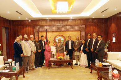 प्रधानमन्त्रीद्वारा स्थानीय जनप्रतिनिधिसँग छलफल