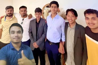 राष्ट्रपतिसँग छलफल गर्दै जेनजी