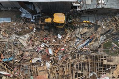 थापाथलीको सुकुमबासी बस्ती खाली गरियो (तस्बिरसहित)