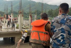 भोटेकोशी बाढीः खोज, उद्धारका लागि १५ सय बढी सशस्त्र प्रहरी परिचालन