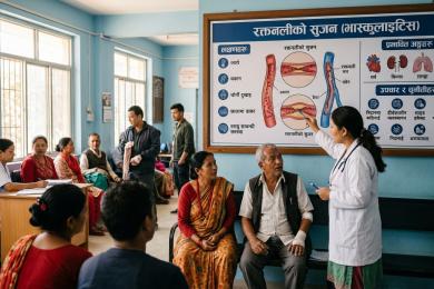 रक्तनलीको सुजन (भास्कुलाइटिस) रोग स्थिति र चुनौती