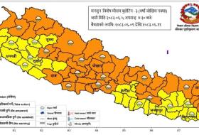 असोज ९ देखि ११ गतेसम्म भारी वर्षाको सम्भावना