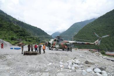 भोटेकोशी बाढीः ११ हजार ९९३ जनाको उद्धार