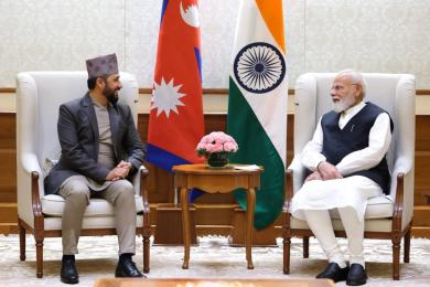 रवि र मोदीबीच भेटवार्ता, बालेन सरकारसँग सहकार्य गर्न तयार