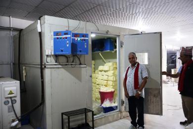 बागलुङमा घ्यू भण्डारण गर्न ‘कोल्ड स्टोर’ सञ्चालन