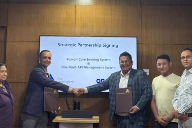 इन्फोडेभलपर्स र वन पोइन्ट फाइनान्सियल सर्भिसेजबीच रणनीतिक साझेदारी