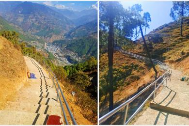 पर्यटकीय क्षेत्र नरसिंहकोट जोड्न पदमार्ग