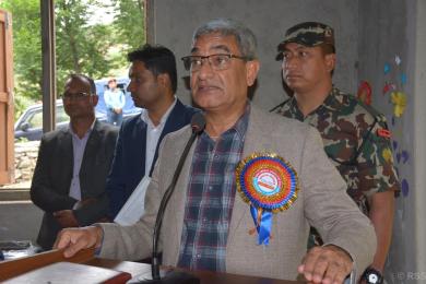 स्थानीय तहमा आपत्कालीन गोदाम घर बनाउनुपर्नेमा गृहमन्त्री लेखकको जोड
