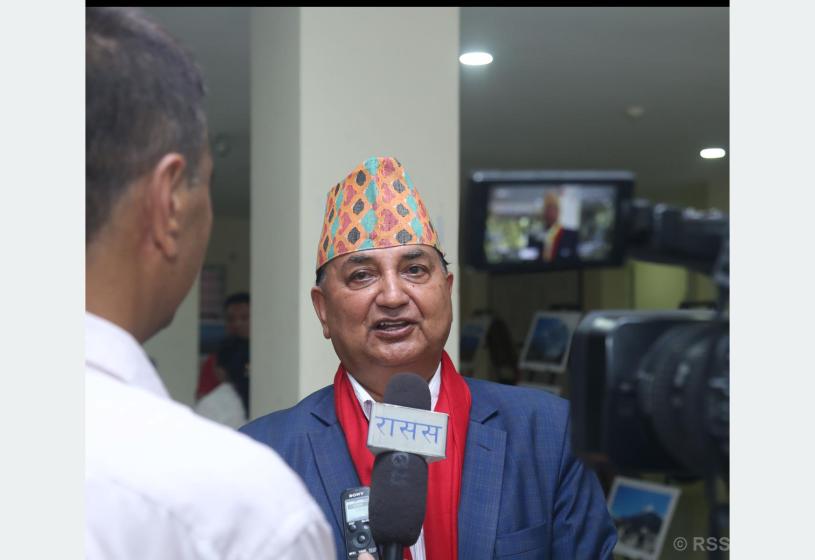 अध्यक्षको नीतिअनुसार लोकतान्त्रिकीकरण प्रक्रियामार्फत एमाले सुदृढ र लोकप्रिय बन्न सफलः वरिष्ठ उपाध्यक्ष पोखरेल