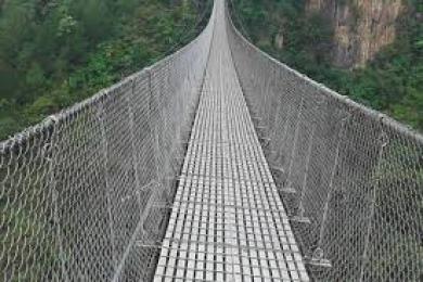 झोलुङ्गे पुलले छोटियो यात्रा