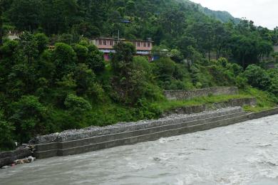 रु तीन करोडको लागतमा नदी नियन्त्रण योजना सम्पन्न