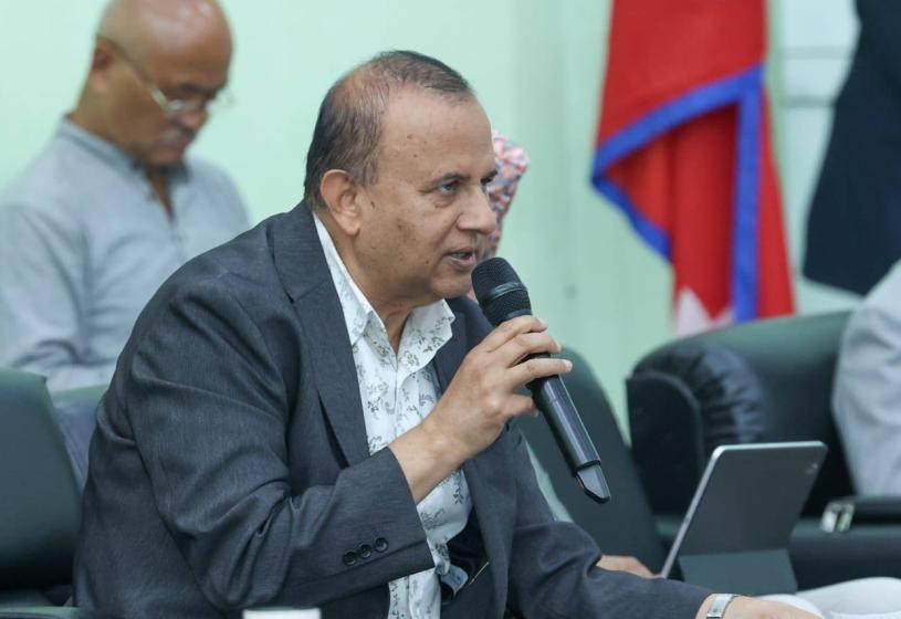 लोकतन्त्र बलियो बनाउन पूर्वराष्ट्रपतिलाई सक्रिय राजनीतिमा फर्काइएन : महासचिव पोखरेल
