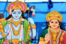 अयोध्याको झलक दिनेगरी मटिहानीमै राम सीताको मूर्ति