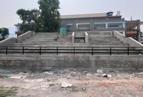 तीस लाखको लागतमा बिपी मैदानमा प्यारापिट निर्माण