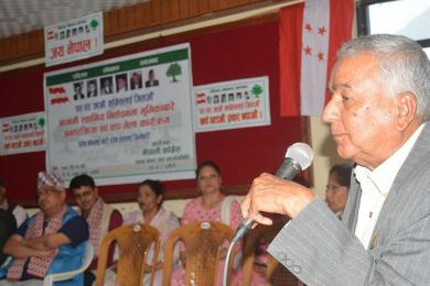 विपक्षी दलका भ्रमलाई कांग्रेसले चिर्नुपर्छ : वरिष्ठ नेता पौडेल
