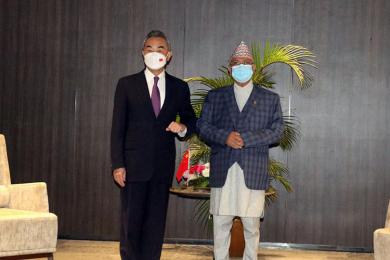 विआरआईअन्तर्गतका परियोजना अगाडि बढाउन चिनियाँ विदेशमन्त्रीलाई एमालेको आग्रह