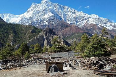 मनाङको हिउँदे कठिनाइ