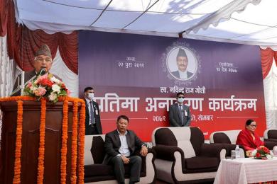 राजनीति समाज र जनताप्रतिको सेवाभावले ओतप्रोत हुनुपर्छ : राष्ट्रपति पौडेल