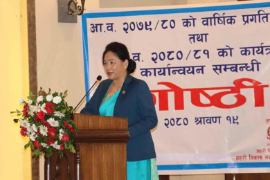 परिणाम देखिने गरी काम गर्न मन्त्री गुरुङको निर्देशन