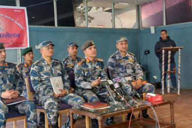 दशगजाको १७ किमी क्षेत्र खाली गरिएको छ : सशस्त्र प्रहरी बल