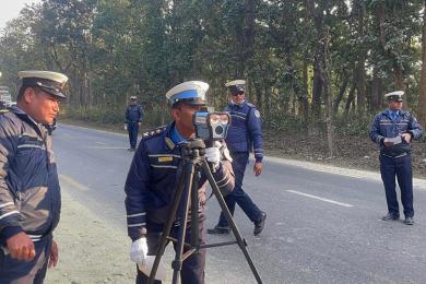 टिकौली जङ्गल क्षेत्रमा ‘राडर गन’ सहित चेकजाँच